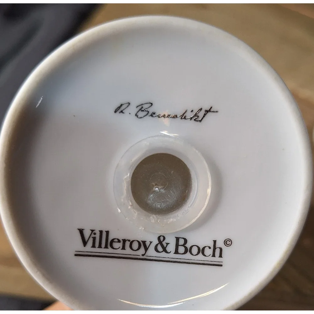 Villeroy & Boch Benedict and Friends Cat Salt and Pepper Shaker Set Porcelain